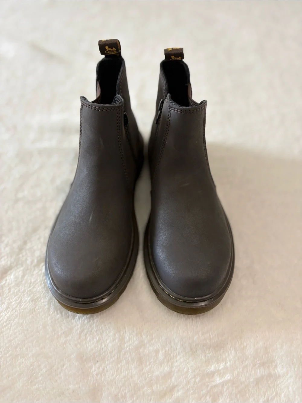 Dr Martens AirWair Kids Chelsea Boots in Dark Brown - Classic Waterproof Style